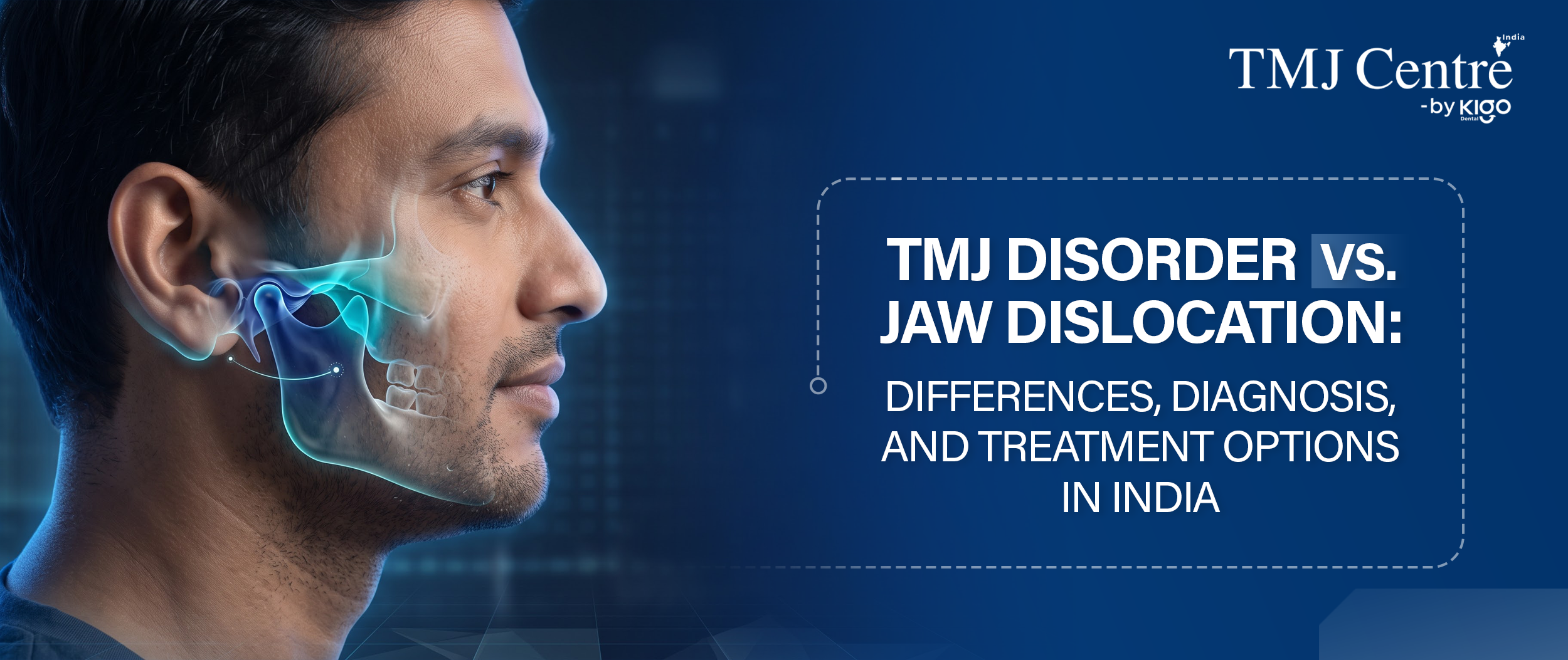 Jaw dislocation symptoms